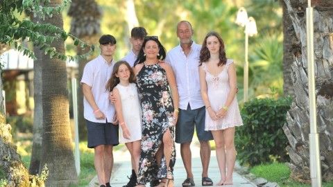 Clare's family photo