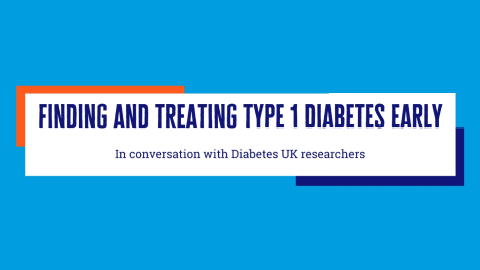 Finding and Treating Type 1 diabetes early webinar banner